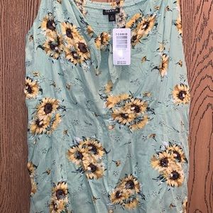 Torrid Sunflower Tank Top